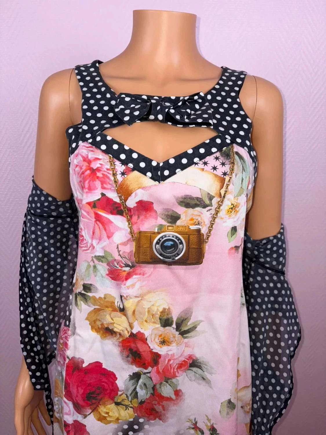 Conjunto de vestido e boleró tamanho 40 em ótimo estado – photo 7